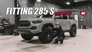 Fitting 285 Tires on a Tacoma Off-Road | SPC UCAs + Dobinson MRRs