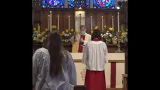 Holy Eucharist, Easter Sunday, April 17, 2022, St. Andrew's Episcopal Church, State College, PA