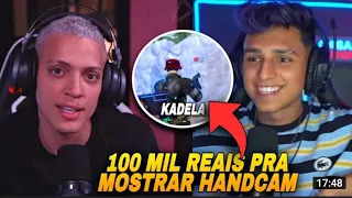 CEROL E NOBRU FAZ PROPOSTA DE 100K AO VIVO PARA MOBILE DESCONHECIDO!#freefire