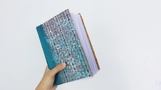 DIY Art Journal Tutorial For Beginners - Step By Step Process