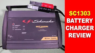 Schumacher SC1303 Battery Charger Maintainer (Review & Comparison Vs SP3, SC-600A)