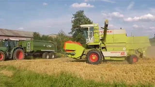 Claas Dominator 48 S - Gerstenernte 2019 Teil 2 *Original-Sound*