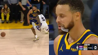 Steph Curry turns it over on final play after Domantas Sabonis game winning dunk