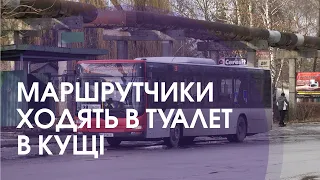 В кущі замість туалету: чому водії луцьких маршруток справляють нужду в кущах