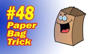 Paper Bag Trick - Transform Objects -  Easy To Learn - Fun Beginner Magic