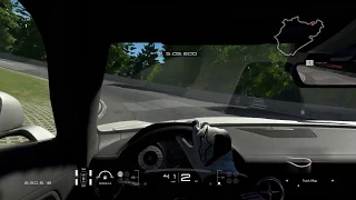 Mclaren mercedes slr Nürburgring lap