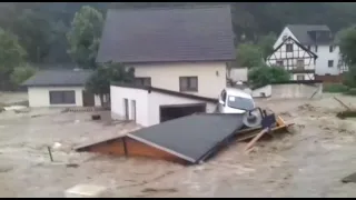 Flutkatastrophe in Schuld