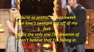 Blake Shelton and Danielle Bradbery-Timber,I'm Falling in Love-The Voice 4-Top 3