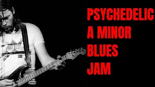 Psychedelic Easy Slow Minor Blues Ballad Jam Track Am