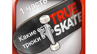 True Skate - СИМУЛЯТОР ТРЮКОВ НА СКЕЙТЕ - ОБУЧЕНИЕ ВСЕМ ТРЮКАМ 1 ЧАСТЬ