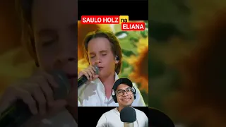 NOVIDADE! SAULO HOLZ na ELIANA #sauloholz #reaction #musica #eliana #agt #cantor #cego