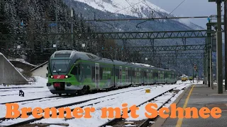 Brenner mit Schnee