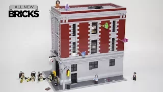 Lego Ghostbusters 75827 Firehouse Headquarters Speed Build Special for 150,000 Subscribers