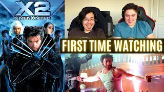 REACTING to *X2: X-Men United* WOLVERINE IS SO COOL! (First Time Watching) The X-Men movies