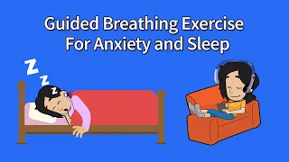 Guided Breathing Relaxation Exercise for Panic, Anxiety, Sleep