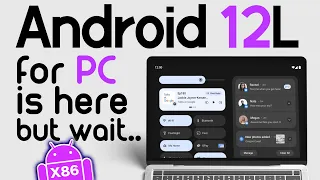 Android 12L for PC is HERE | Install Bliss OS 15 | Android-x86 Alpha Hands-On