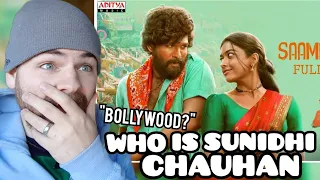 First Time Hearing Indian Singer Sunidhi Chauhan "Saami Saami" Reaction