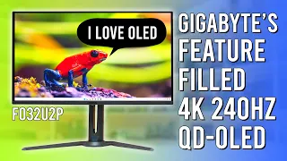 4K QD-OLED With DisplayPort 2.1 - Gigabyte Aorus FO32U2P Review
