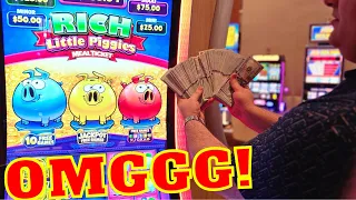 Winning EPIC JACKPOTS On High Limit Slot In Las Vegas Casino