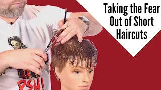 How to Cut Short Hair - TheSalonGuy