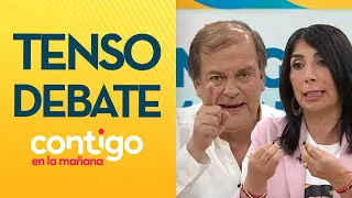 "VALE HONGO": El tenso debate de Francisco Vidal y Karla Rubilar - Contigo en la Mañana