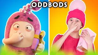 Oddbods In Real Life - Strange Scent | Funny Animated Parody | New Episode Compilation