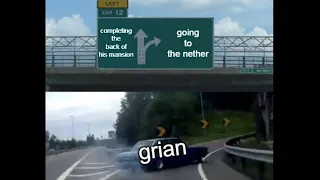 Grian being Grian for 2 minutes straight