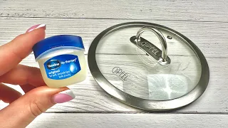 🔥Apply Vaseline to the Lid of the Pot, You Won't Have to Clean Them Anymore!