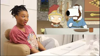 family guy funny moments stewie kisses judas aka brian