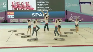 Spain - 2023 Aerobics European bronze medallists, Aerobic Step