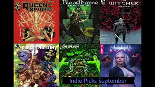 Indie Comic Book Picks September #Darkhorse #thewitcher #bloodborne