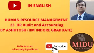 HUMAN RESOURCE MANAGEMENT - 23. HR Audit and Accounting (English)