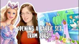 *BARBIE OF SWAN LAKE ENCHANTED FOREST DOLL PLAYSET (2003) * doll review & unboxing