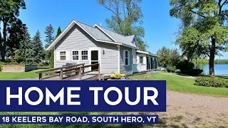 Vermont Home Tour: Farmhouse With Lake Access on Lake Champlain | South Hero, Vermont