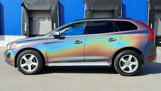 Zmiana koloru auta folią 3M Flip Psychedelic Gloss • Car Wrapping • Full Wrap • Volvo XC60 - Part 2