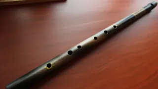 Making alto F-whistle/fipple flute (Measurements included)