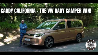 Volkswagen Caddy California camper van review | VW's baby camper revealed!