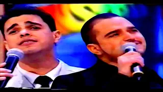 Zezé Di Camargo e Luciano - Fui Homem Demais {Domingão Do Faustão} (1999)