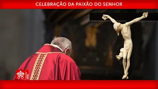 Celebração da Paixão do Senhor 07 de abril de 2023 Papa Francisco