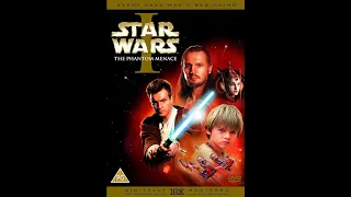 Star Wars The Phantom Menace 2001 DVD menu walkthrough