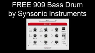 FREE 909 Bass Drum by Synsonic Instruments