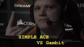 NaVi S1mple Ace Clutch vs Gambit - Dreamhack Winter 2017
