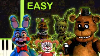 ALL Five Nights at Freddy’s Songs On Piano