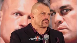 CHUCK LIDDELL'S FULL POST FIGHT PRESS CONFERENCE - CHUCK VS TITO 3 VIDEO