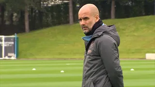 Pep Guardiola's reaction when players are late to training