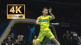 [4K50FPS] HIGH QUALITY | Lee Chong Wei vs Kidambi Srikanth | 2018 Asia Championship