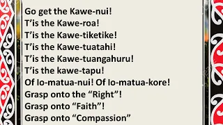 Tauparapara examples and translations ppt