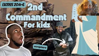 DON'T WORSHIP IDOLS 🗿❌ | 10 Commandments for Kids