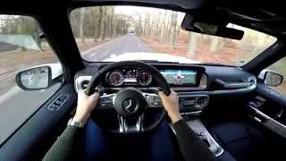 2019 Mercedes-AMG G 63 4.0 V8 Biturbo POV DRIVE!