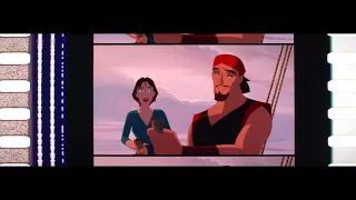 Sinbad: Legend of the Seven Seas (2003) 35mm film trailer, scope with hard matte, 4K